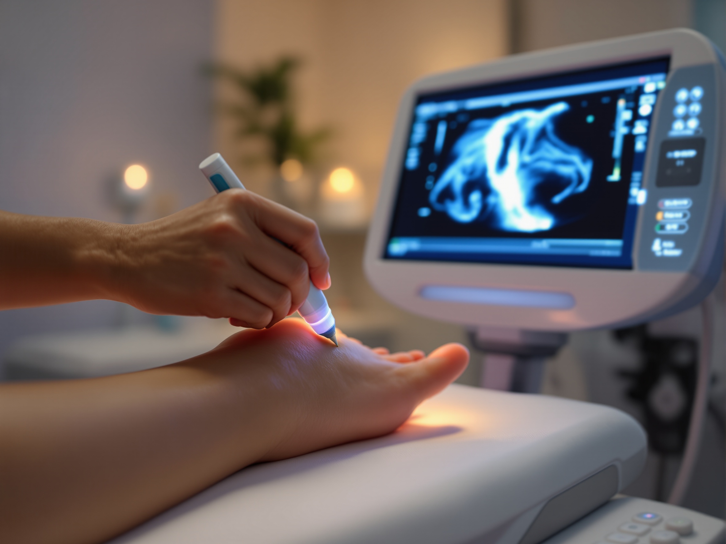 Podiatry treatment at The Foot Clinic